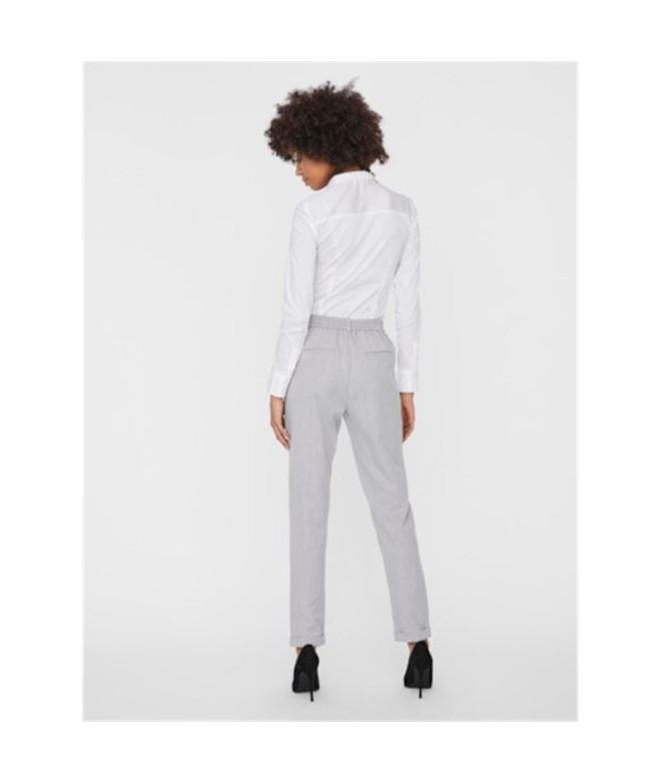 Pantalón Vero Moda maya Looseolid Light Grey...