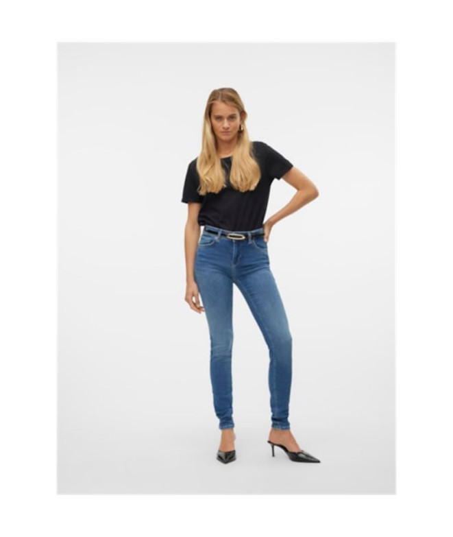 Pantalón Vero Moda lux Mrlim Jeansi310 Medium...