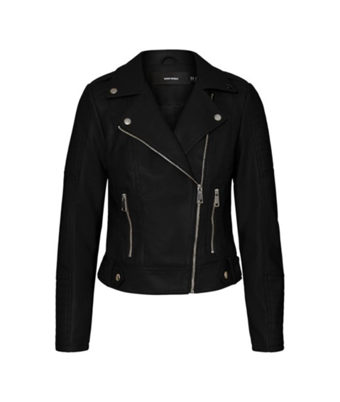 Casaco Vero Moda kerriultra Coated Black Mulher