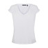 Camiseta Vero Moda fillis V-Neck Bright White Mujer