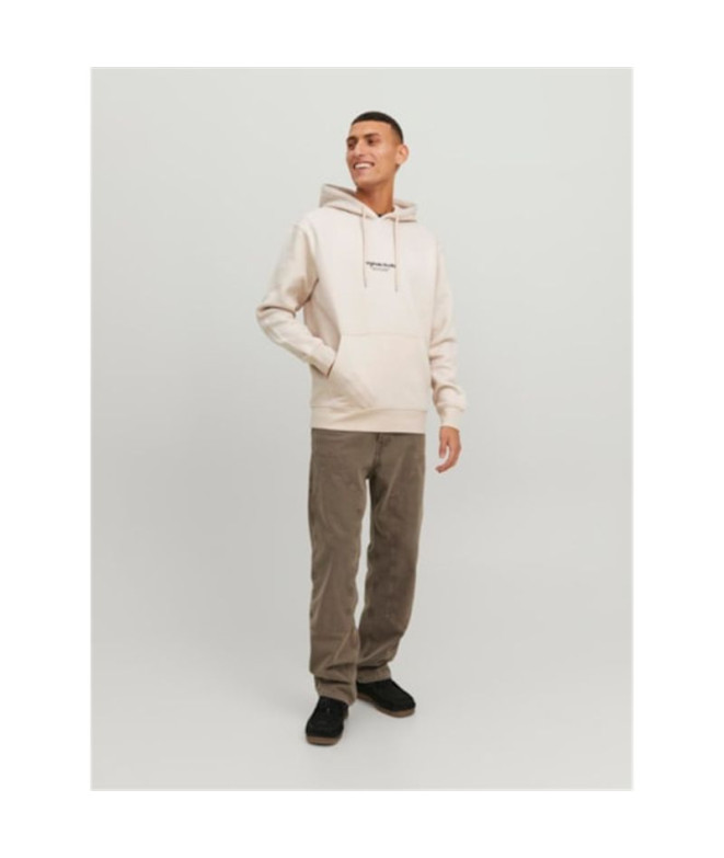 Moletom Jack and Jones Jorvesterbro Moonbeam Homem