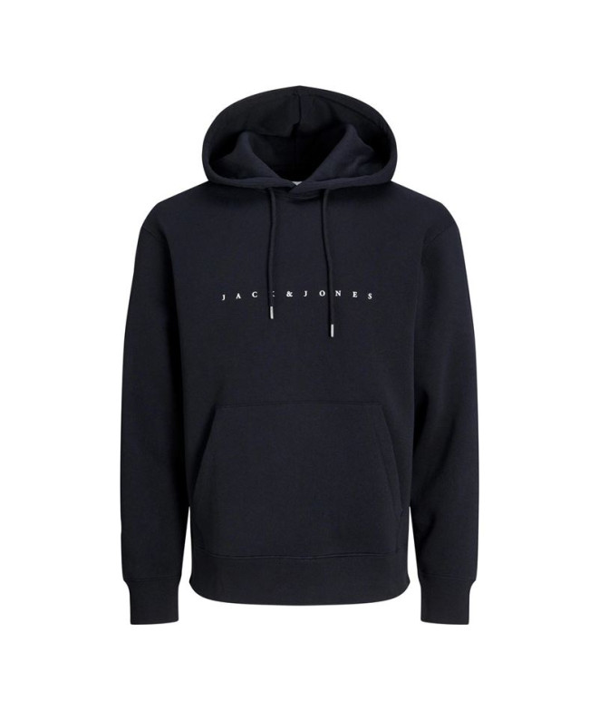 Moletom Jack & Jones Jjestar Jj Sweat Hood Noos Preto