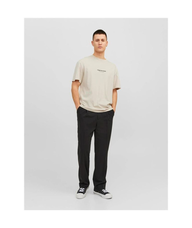 Camiseta Jack & Jones Jorvesterbro Hombre Moonbeam