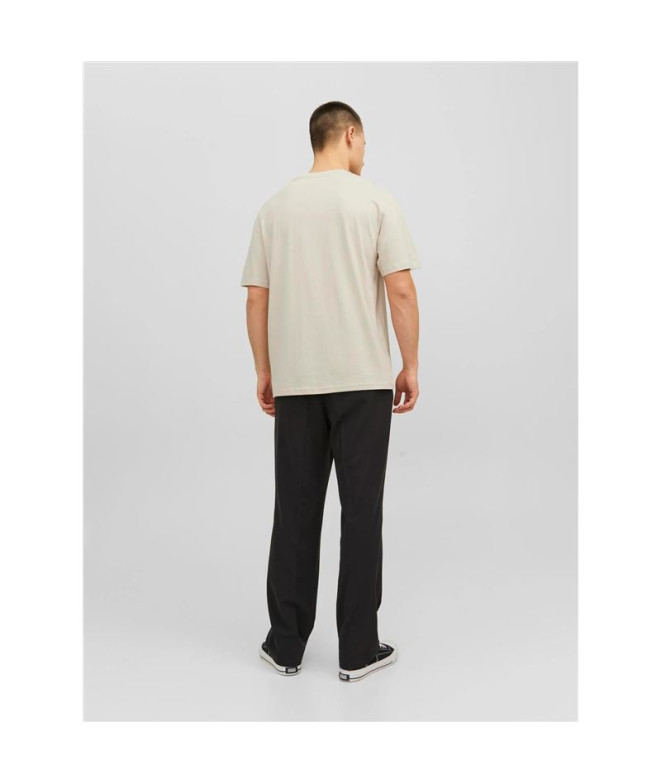 Camiseta Jack & Jones Jorvesterbro Hombre Moonbeam