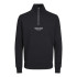 Sudadera Jack & Jones Jorvesterbro Quarter Zip Hombre Black