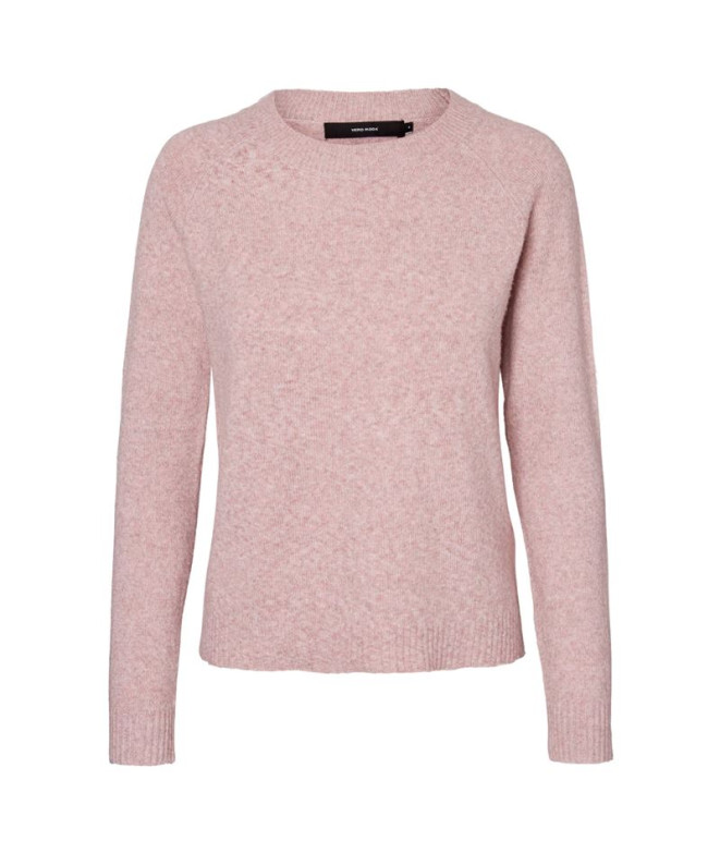 Vero Moda doffy - Pull col O Woodrose Femme