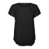 Camiseta Vero Moda becca Plains Preto Mulher