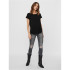 Camiseta Vero Moda becca Plains Preto Mulher