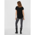 Camiseta Vero Moda becca Plains Preto Mulher