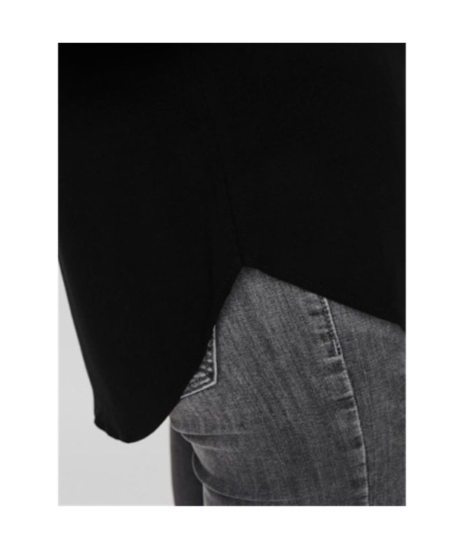 Camiseta Vero Moda becca Plains Black Mujer