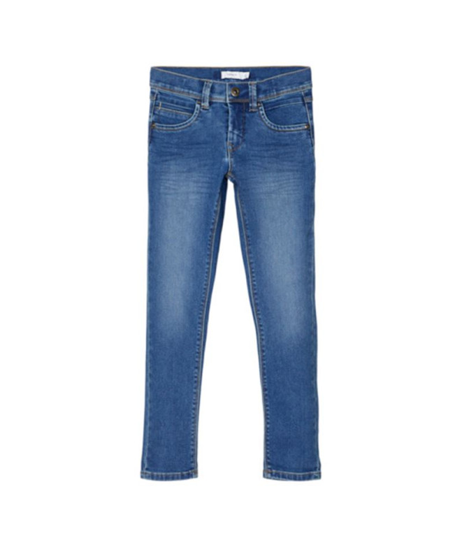 Calça Name it msilas Jeans 2002-Tx Medium Blue Denim Infantil