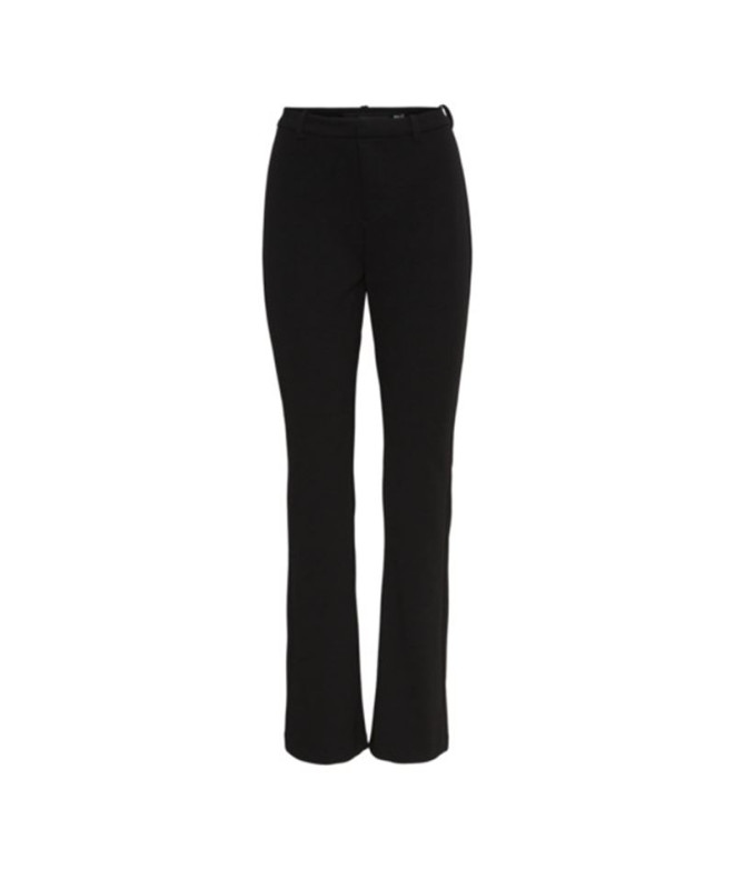 Pantalon Vero Moda amira évasé Noir Femme