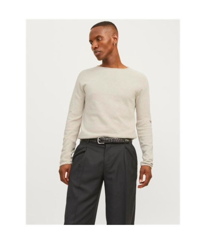 Jersey Jack & Jones hill Knit Homem Aveia