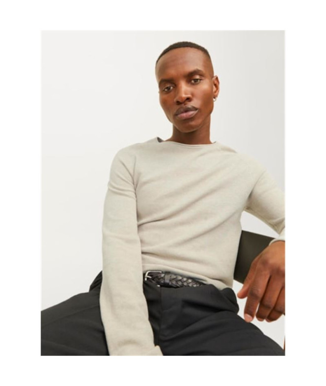 Jersey Jack & Jones hill Knit Homem Aveia