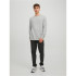Jersey Jack and Jones ehill Knit Light Grey Melange Hombre