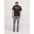 Vaqueros Jack and Jones iglenn icon 257 Grey Denim Hombre