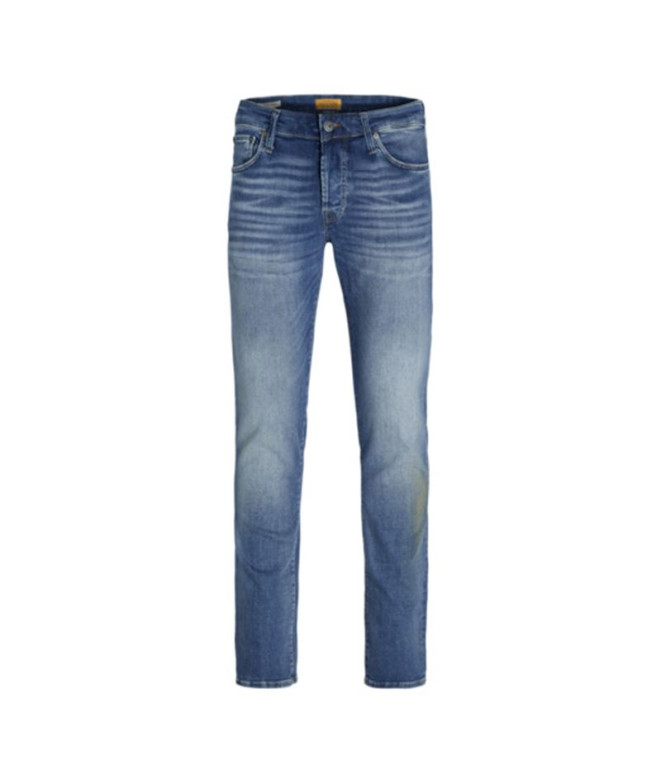 Homem Jack & Jones glenn jeans com 357 50Sps Blue Denim