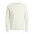 Jersey Jack and Jones ehill Knit Cloud Dancer Homme