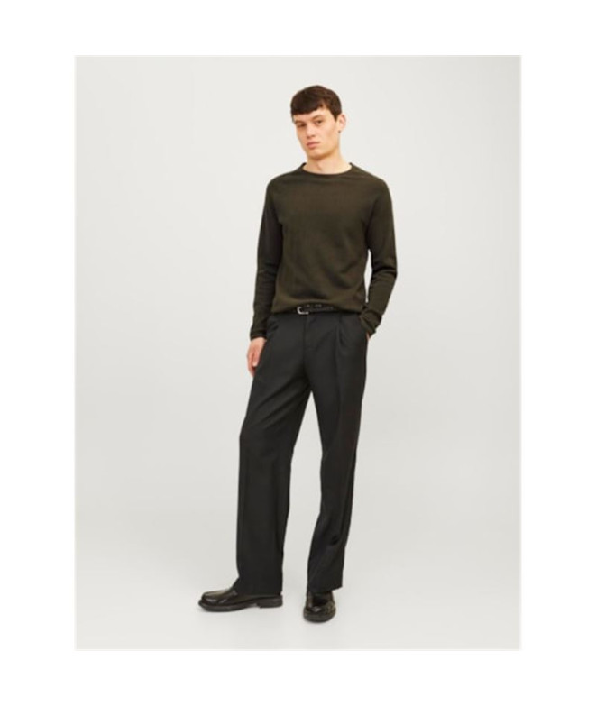 Jersey Jack and Jones ehill Knit Olive Night...