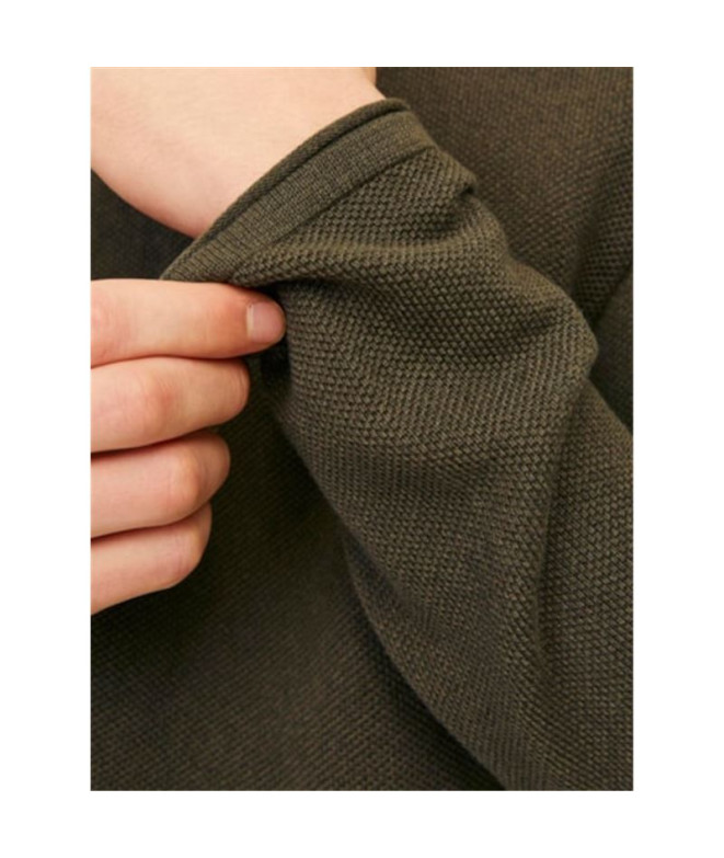 Jersey Jack and Jones ehill Knit Olive Night...