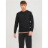 Sudadera Jack and Jones ebasic Black Hombre