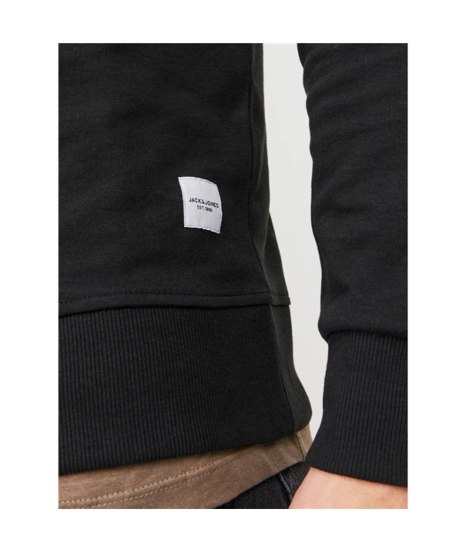 Sudadera Jack and Jones ebasic Black Hombre