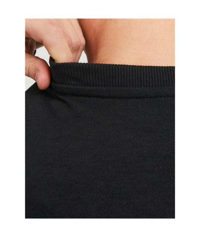 Sudadera Jack and Jones ebasic Black Hombre