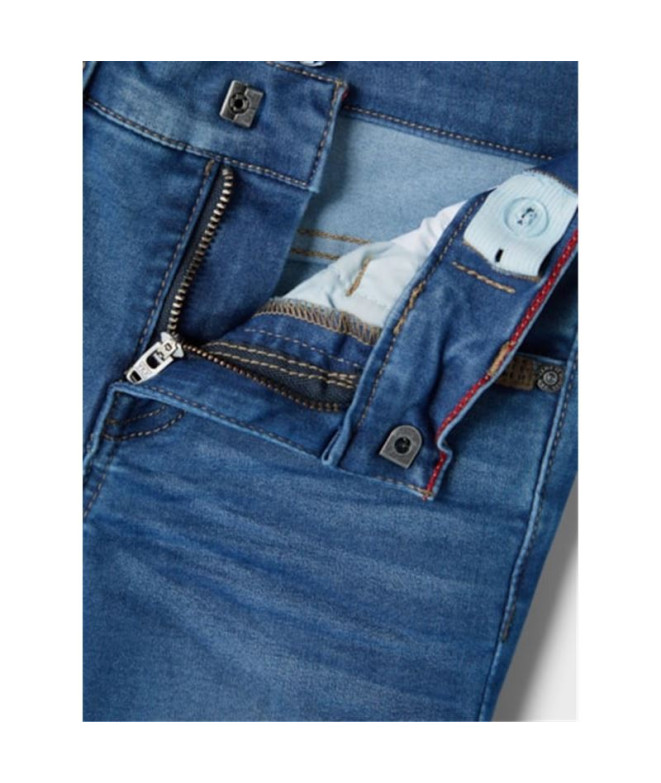 Calça name it Xslim Jeans 1507 Cl Medium Blue...