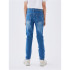 Calça name it Xslim Jeans 1507 Cl Medium Blue Denim Menino