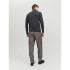 Jersey Jack and Jones eemil Knit Roll Dark Grey Melange Hombre