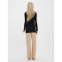 Camiseta Vero Moda maxi Myoft Long U-Neck Black Iris Mujer