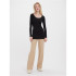 Camiseta Vero Moda maxi Myoft Long U-Neck Black Iris Mujer