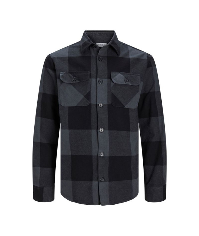 Chemise Jack and Jones edarren Asphalt Homme