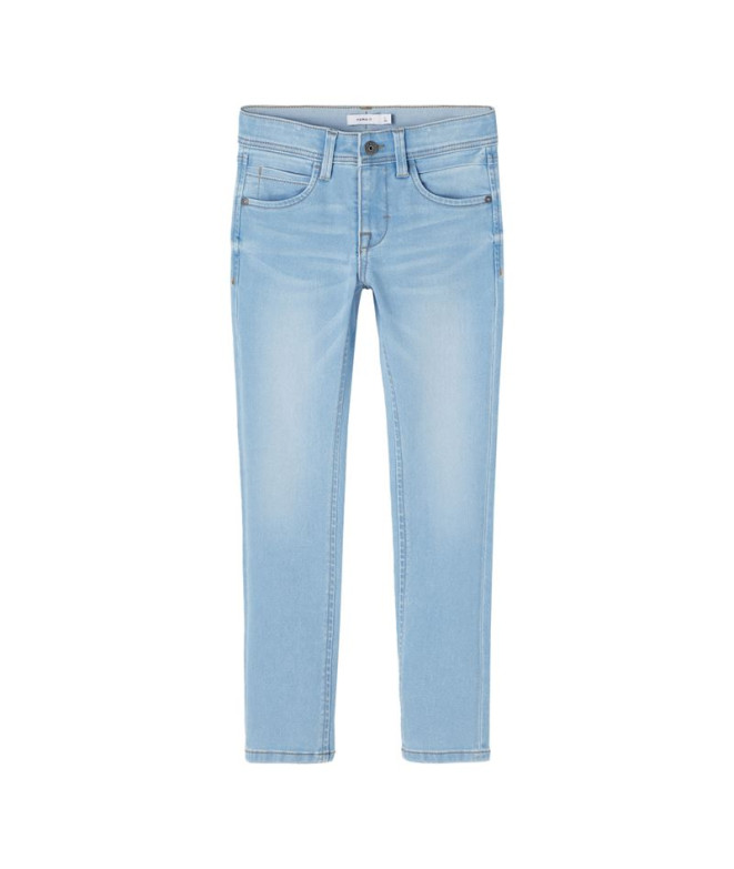 Pantalon Name it msilas Jeans 2002-Tx Light Blue Denim Enfant