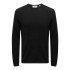 Only & Sons Reg 12 Struc Black Sweater Homme