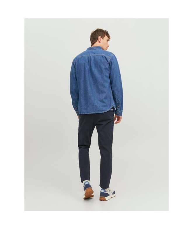 Pantalón Jack and Jones Chinos Tapered Navy Hombre