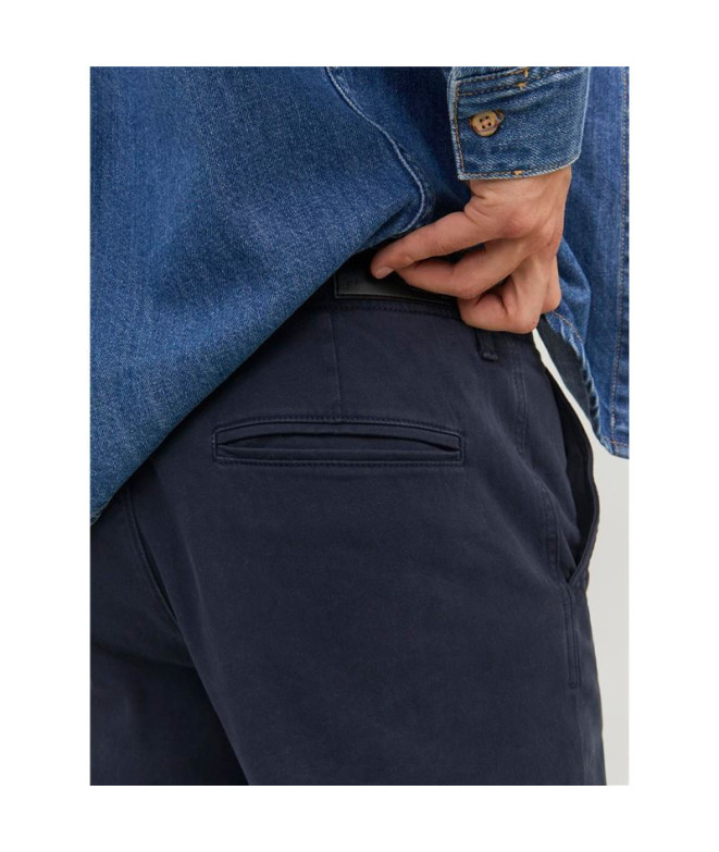 Pantalón Jack and Jones Chinos Tapered Navy Hombre