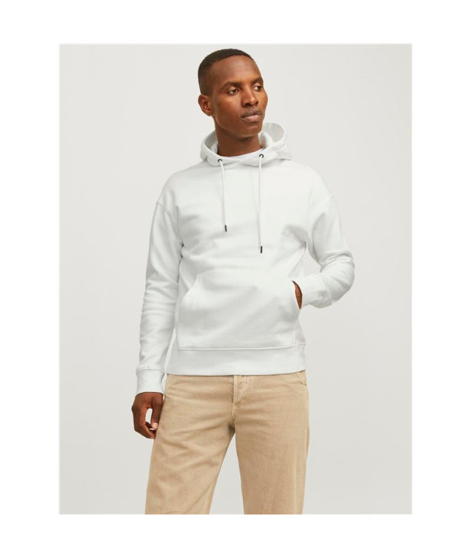 Sweat Jack and Jones Basic Cloud Dancer Homme