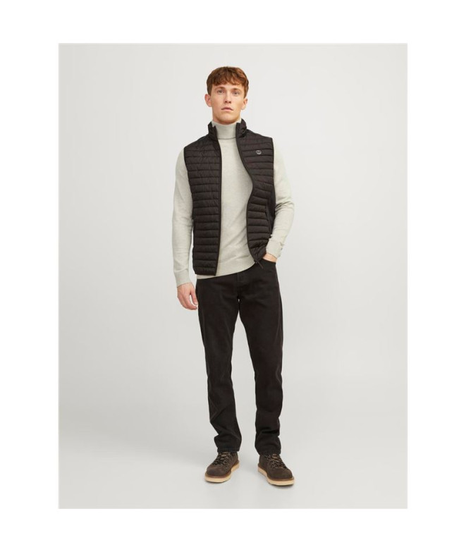 Jersey Jack and Jones eemil Knit Roll Oatmeal...
