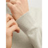 Jersey Jack and Jones eemil Knit Roll Oatmeal Homme