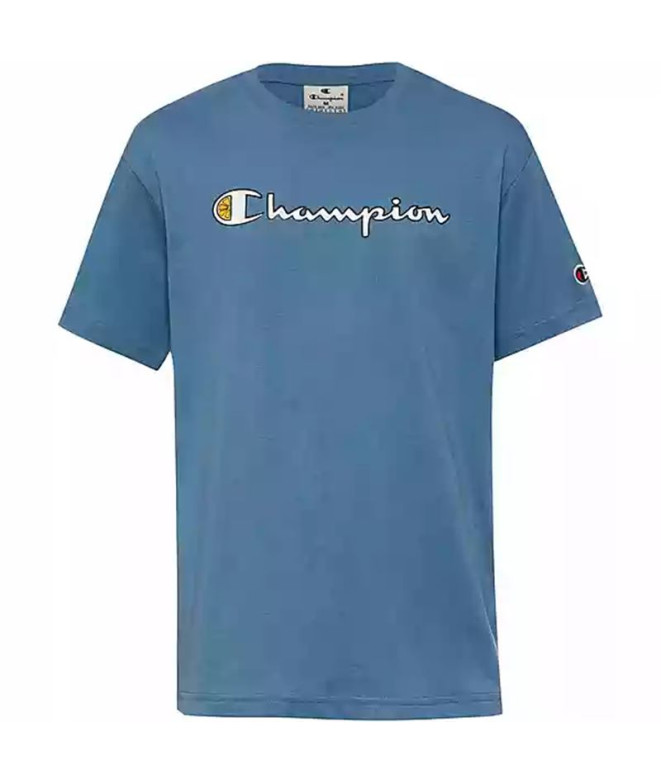 Camiseta Champion Homem Camisola de gola redonda Cbu