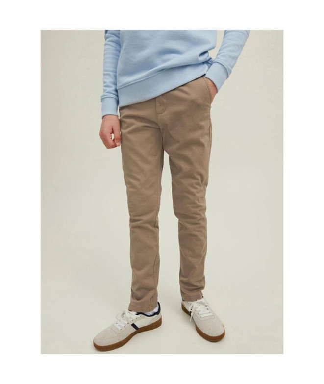 Calça Jack and Jones tmarco bowie Sa Beige...