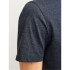 Camiseta Jack and Jones eorganic Melange O-Neck Navy Hombre