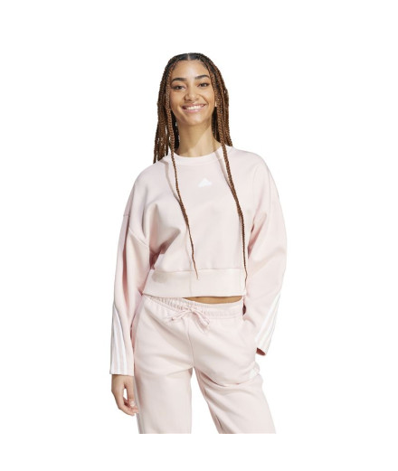 Sweat adidas Femme Future Icons 3-Stripes Rose 2