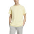 Camiseta adidas Homem Camisola simples Essentials com 3 riscas Amarelo