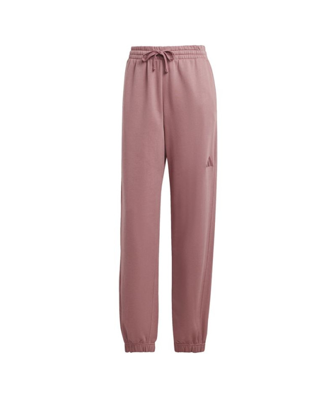Pantalones adidas All Szn French Terry Loose Mujer Rosa