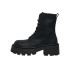 Botas Only Onlbanyu-3 Pu Monochrome Lace Black Mulher
