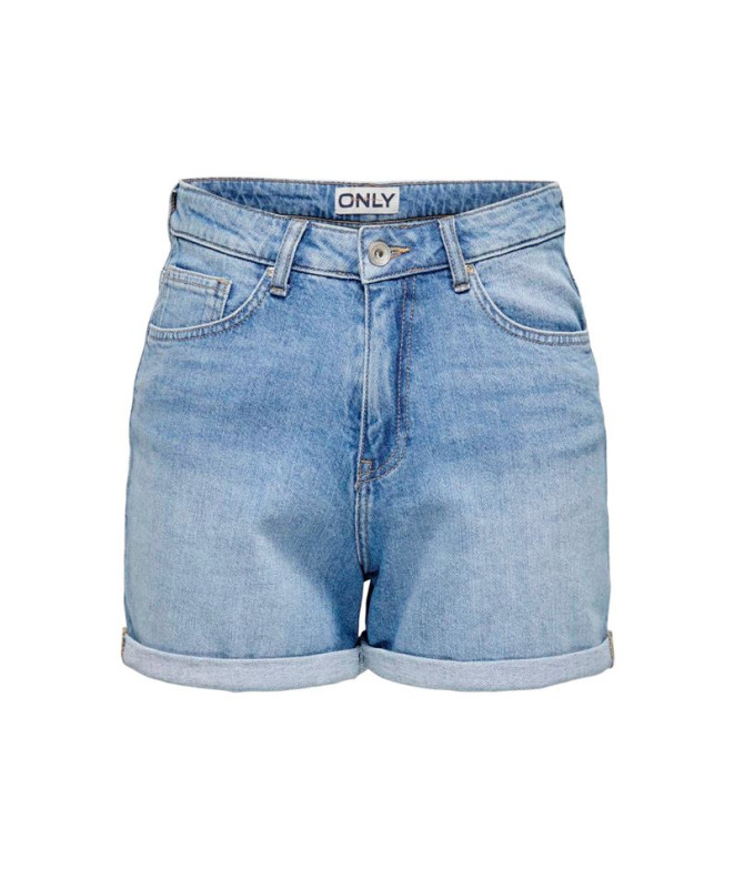 Calça Mulher Only Onljosephinestretch Azg Azul claro Denim