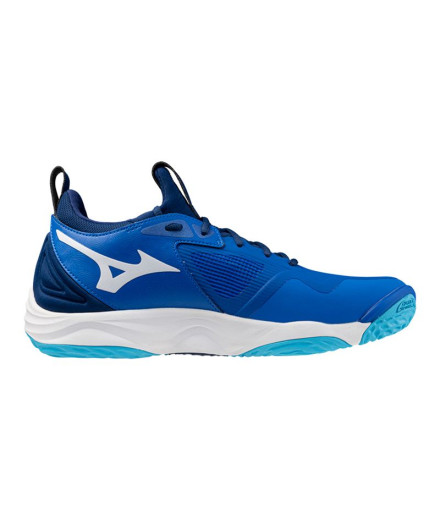 Chaussures de Volley-ball Mizuno Wave Momentum 3 Bleu
