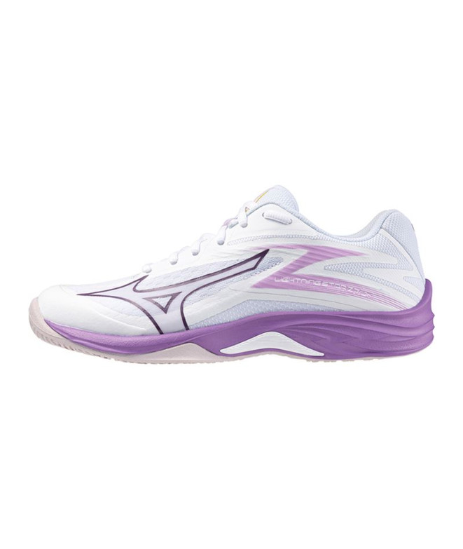 Chaussures Volley-ball Mizuno Enfant de Lightning Star Z7 White